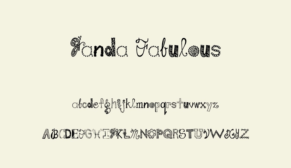 janda-fabulous font