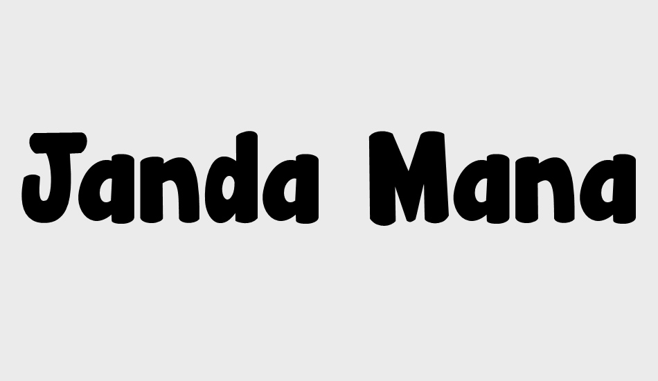 janda-manatee-solid font big