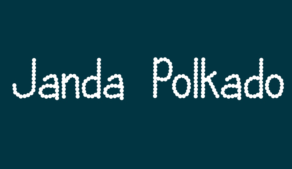 janda-polkadot-party font big