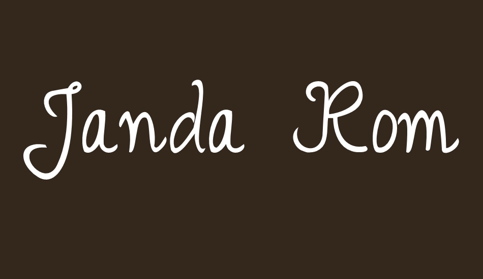 janda-romantic font big