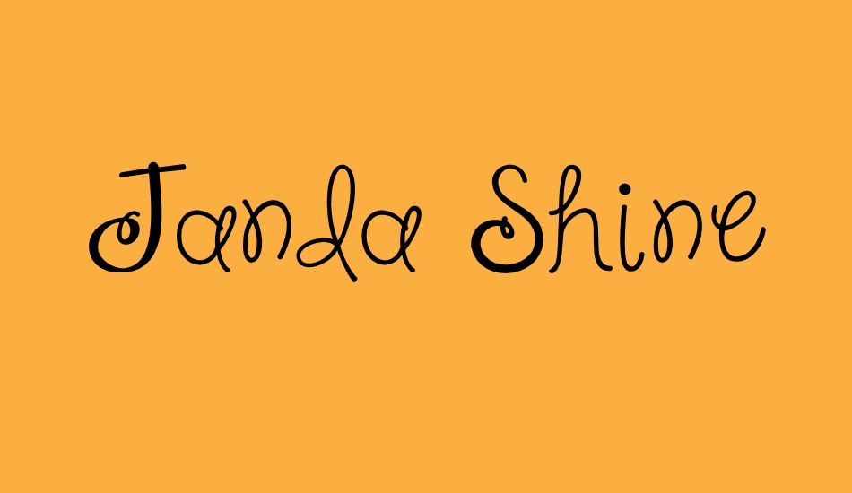 janda-shine-your-light-on-us font big