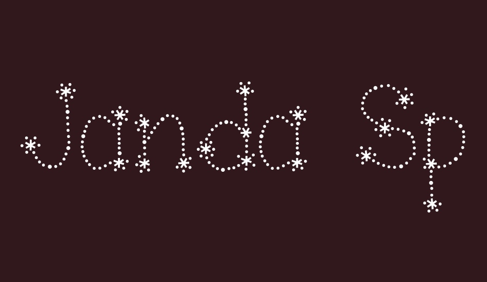 janda-sparkle-and-shine font big