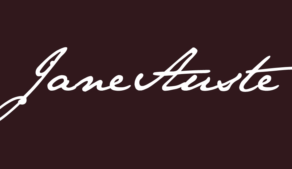 janeausten font big