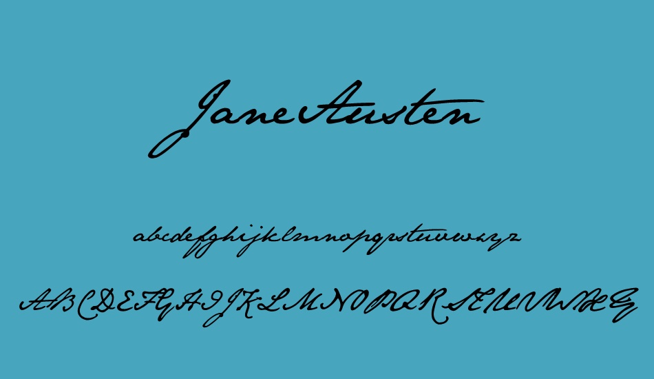 janeausten font