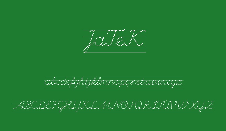 jatek font