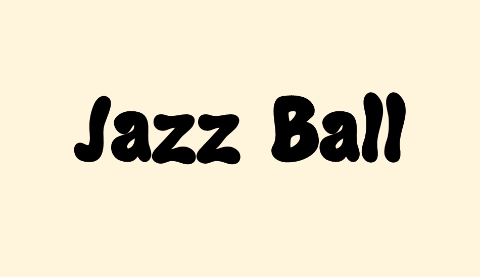 jazz-ball font big