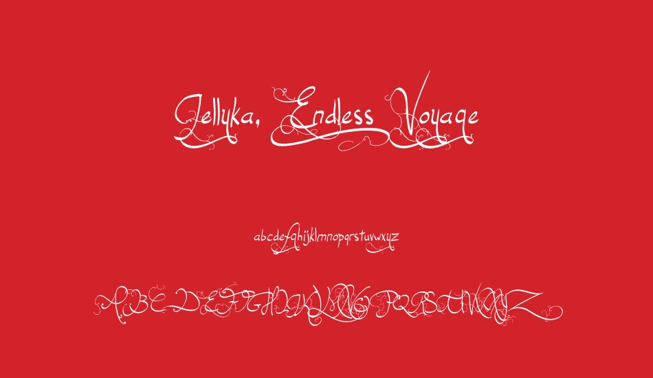 jellyka-end-less-voyage font