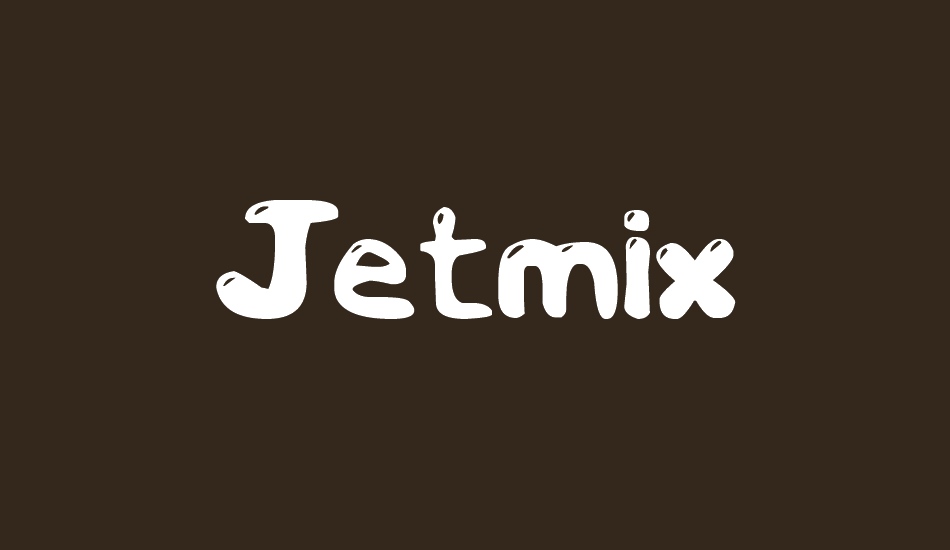 jetmix font big