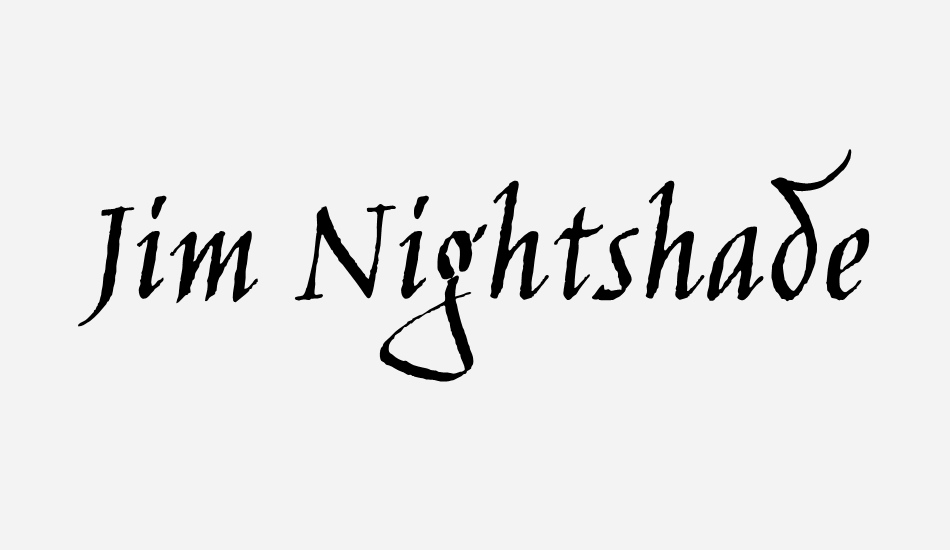 jim-nightshade font big