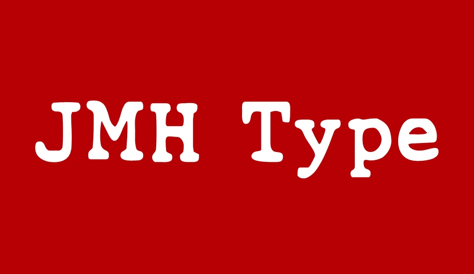 jmh-typewriter-dry font big