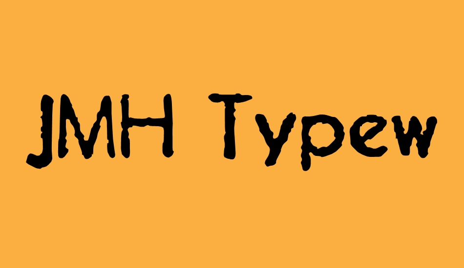 jmh-typewriter-sans font big