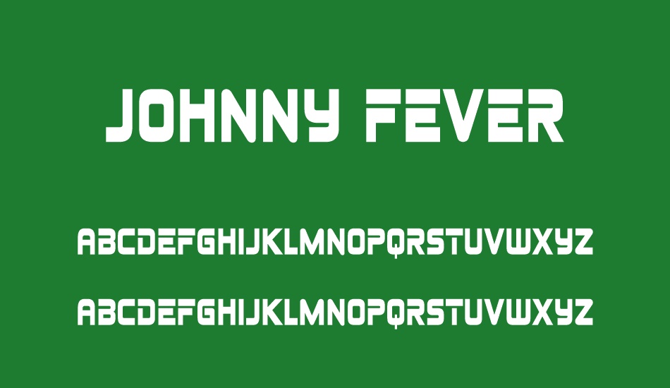 johnny-fever font