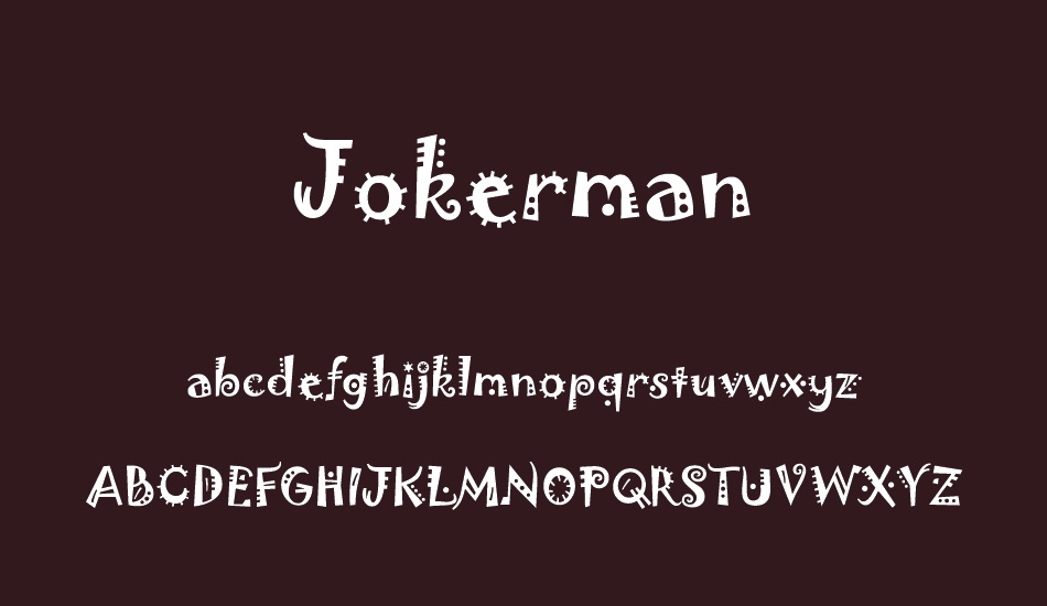 jokerman font