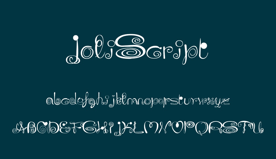 joliscript font