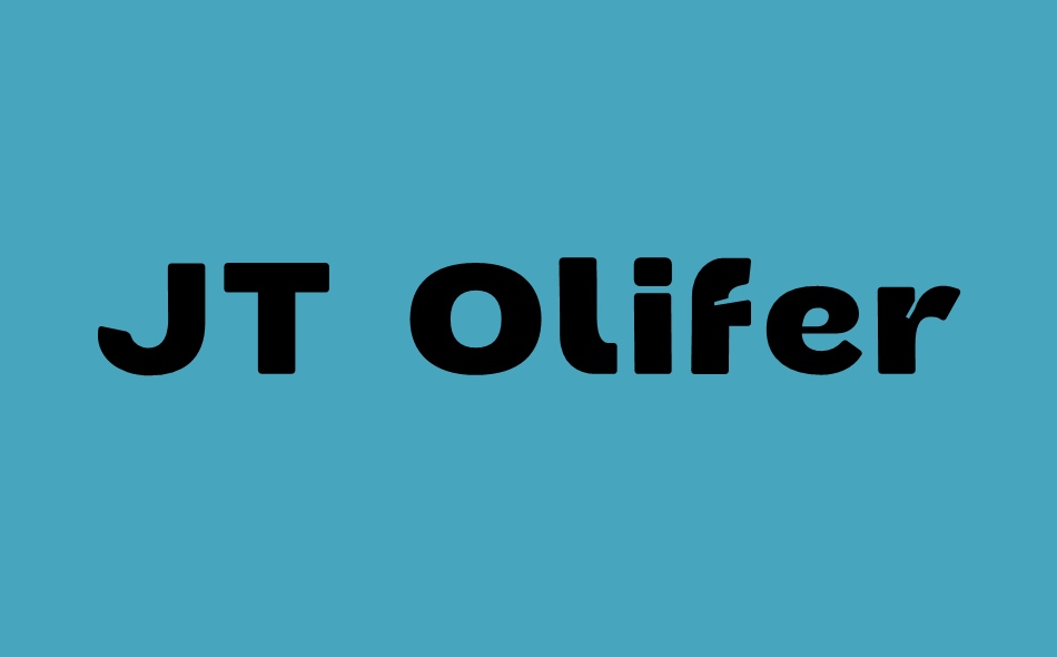 JT Olifer font big