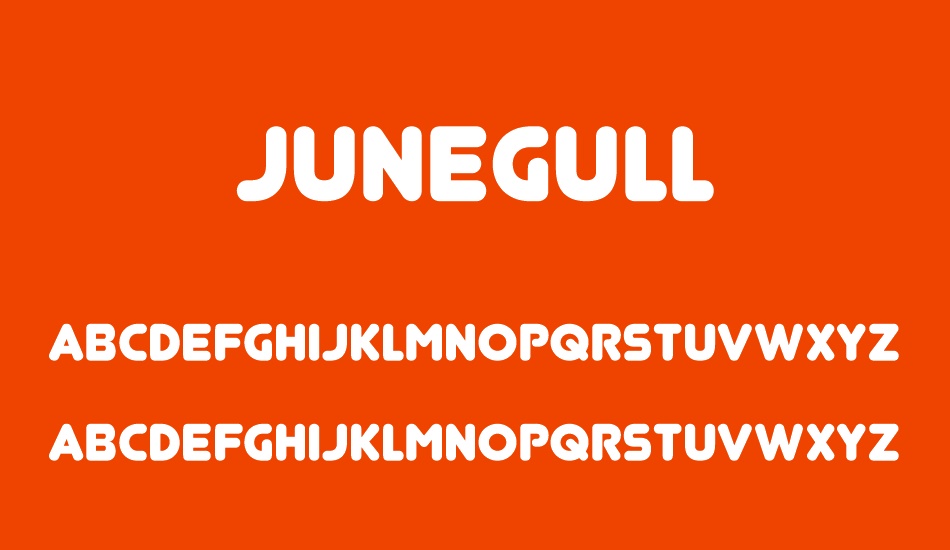 junegull font