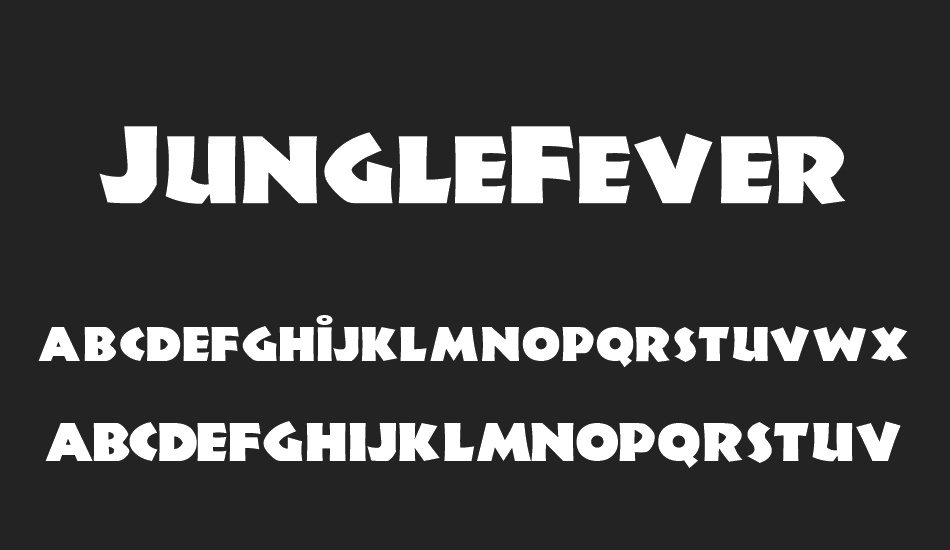 junglefever font