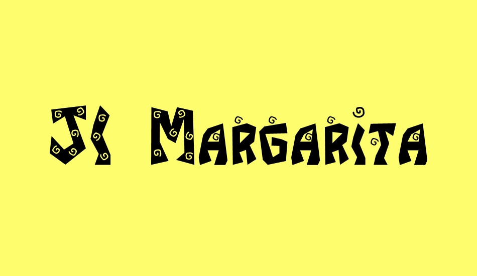 jı-margarita font big