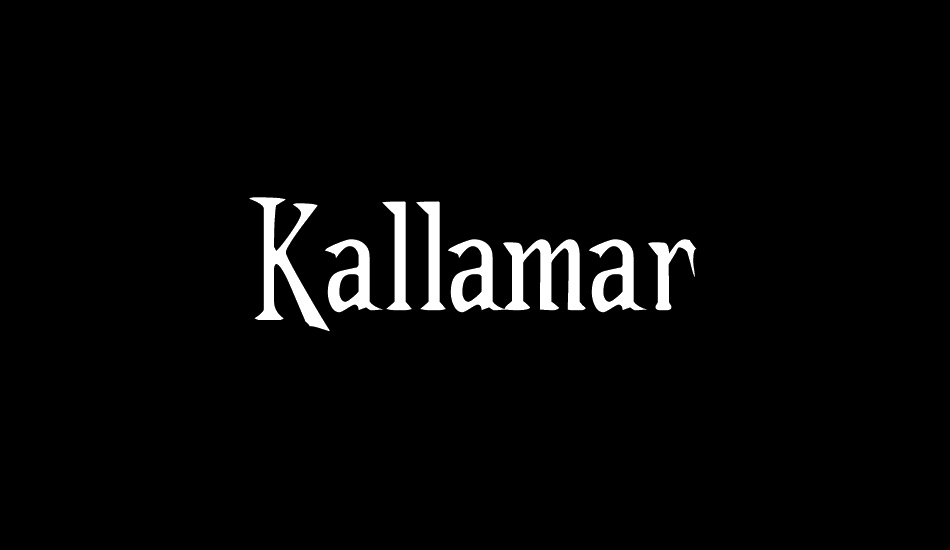 kallamar font big