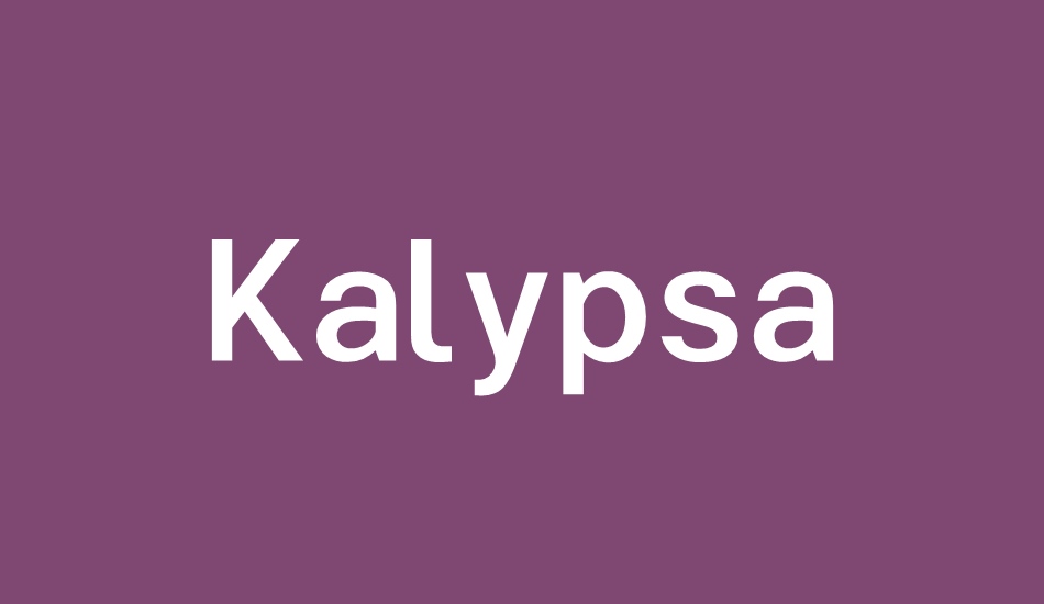 kalypsa font big