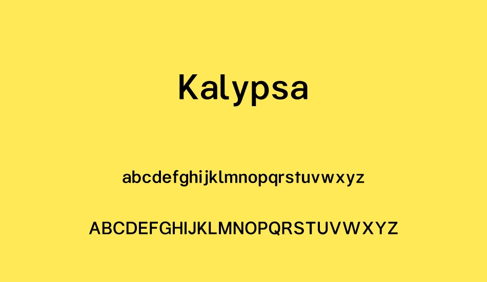 kalypsa font