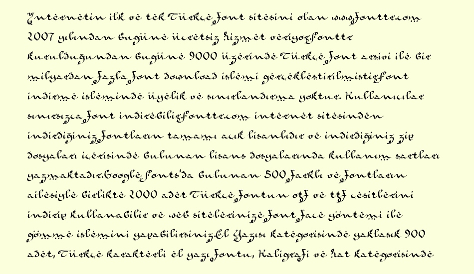 karabennemsi font 1