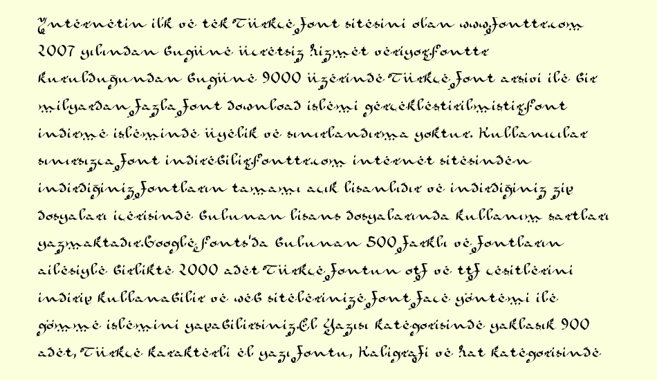 karabennemsi font 1