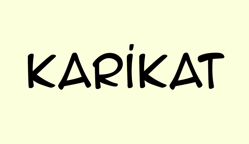 karikatura font big