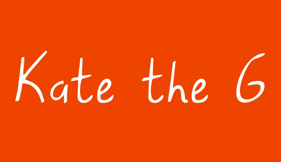 kate-the-great font big
