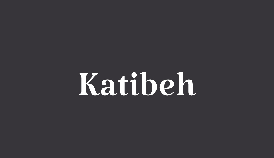 katibeh font big