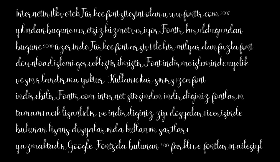 kaylia font 1