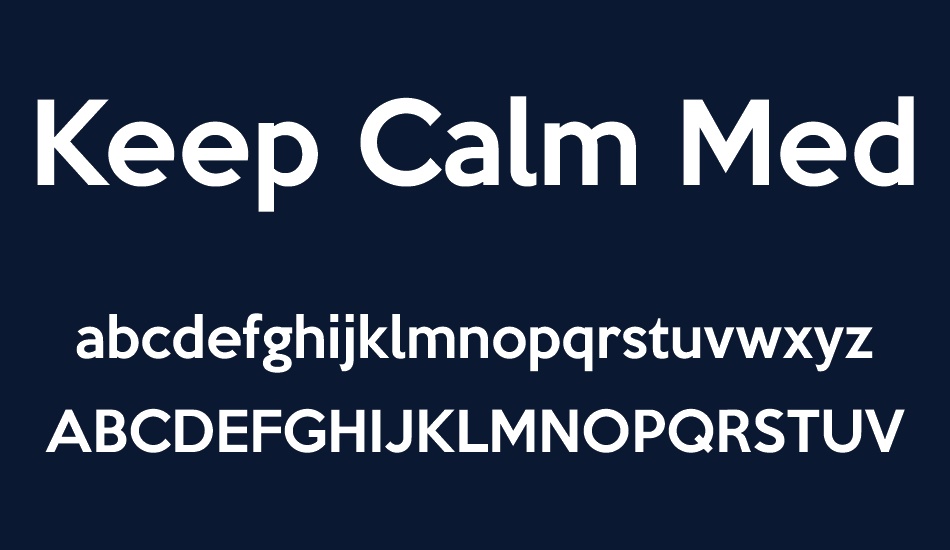 keep-calm-med font