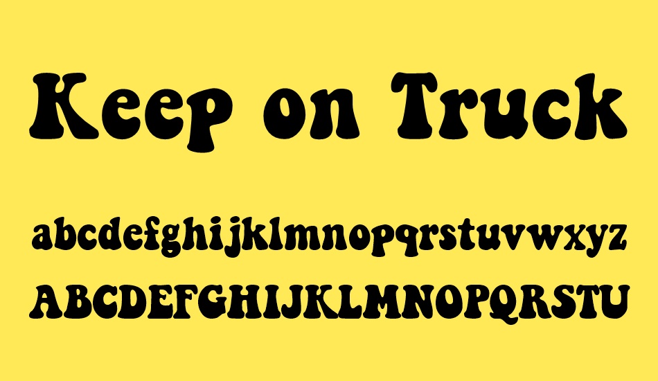keep-on-truckinfw font