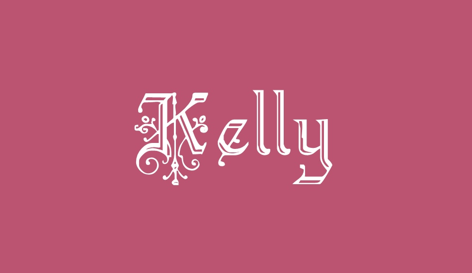 kelly font big