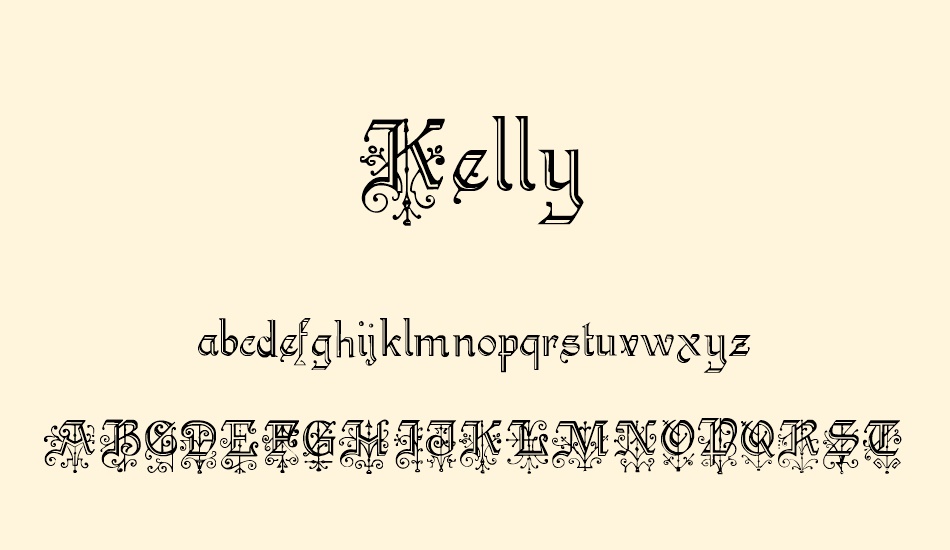 kelly font