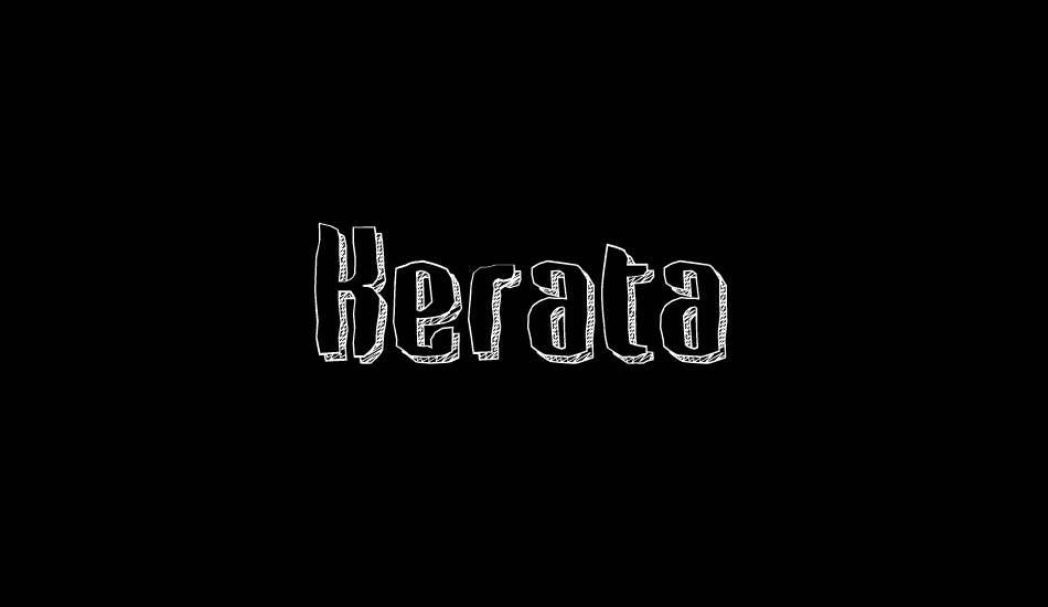 kerata font big