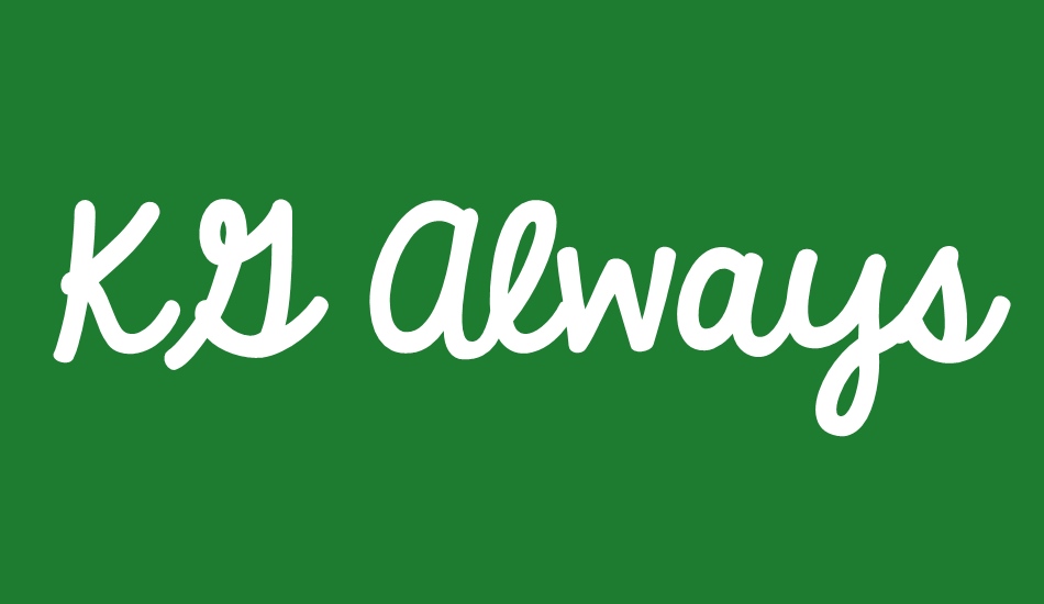 kg-always-a-good-time font big