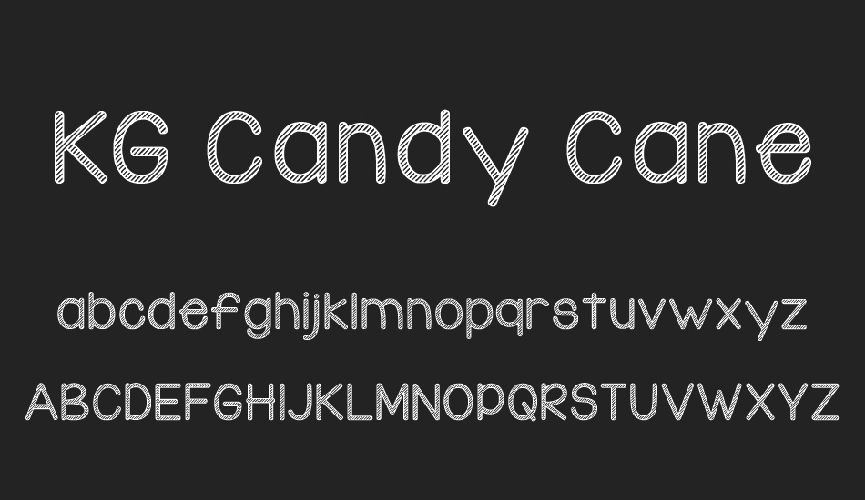 kg-candy-cane-stripe font