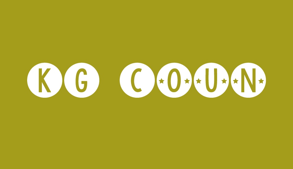 kg-counting-stars font big