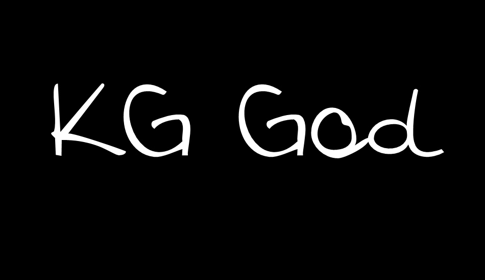 kg-god-gave-me-you font big