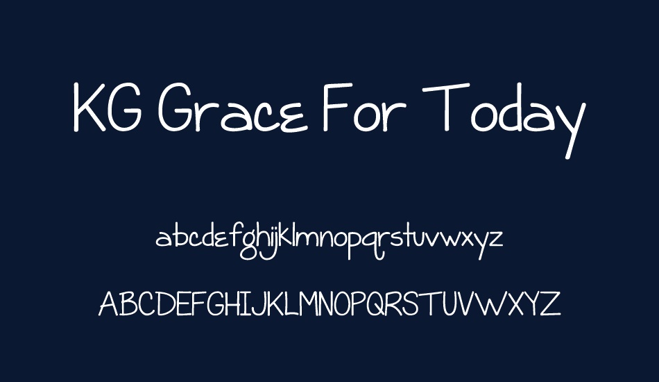 kg-grace-for-today font