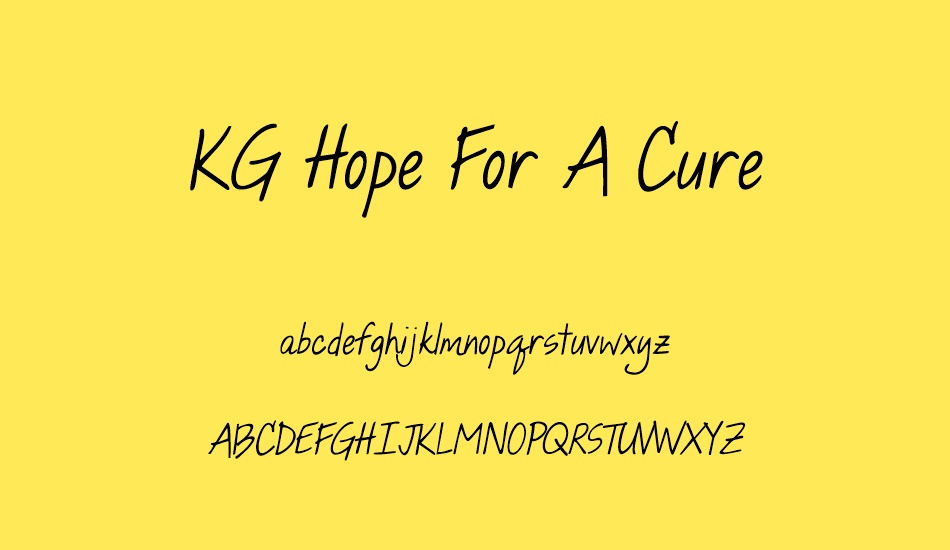 kg-hope-for-a-cure font
