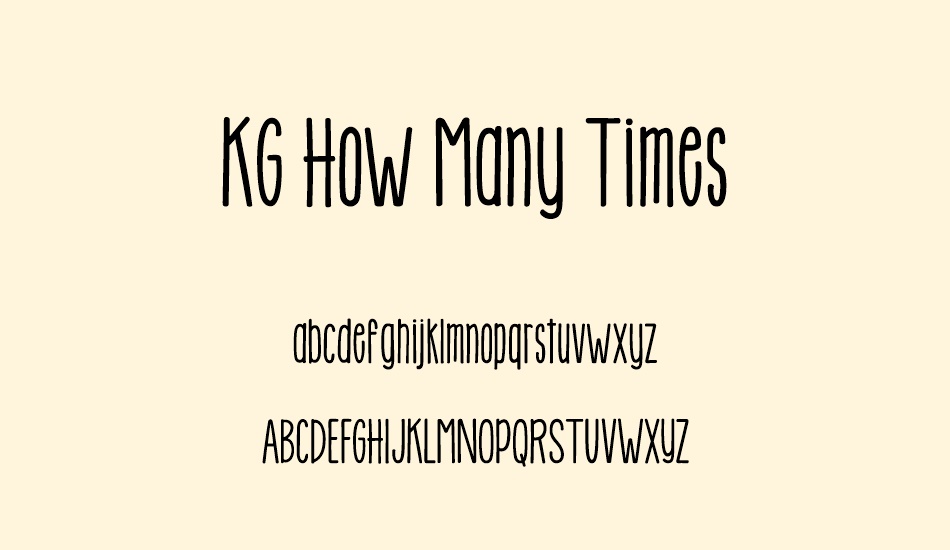 kg-how-many-times font