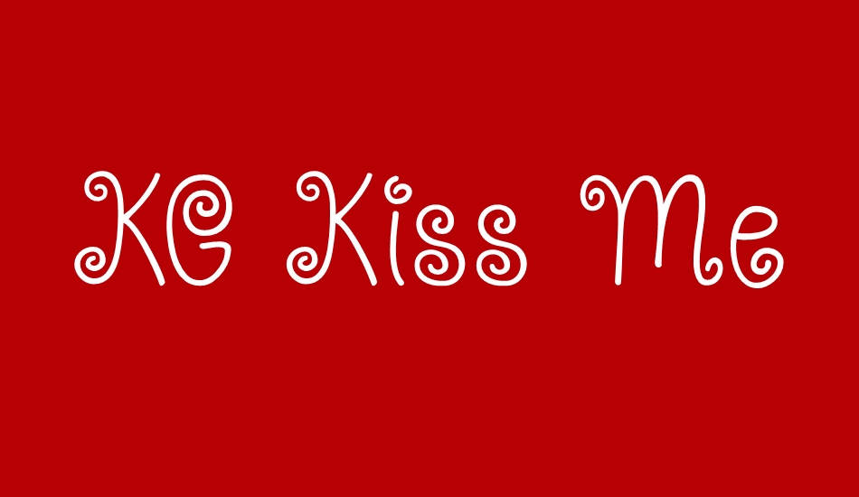 kg-kiss-me-slowly font big