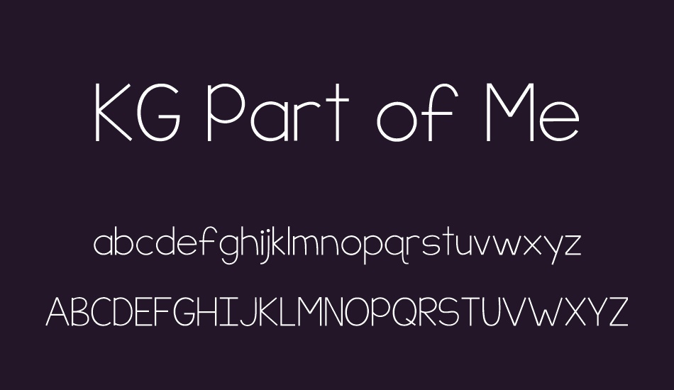 kg-part-of-me font