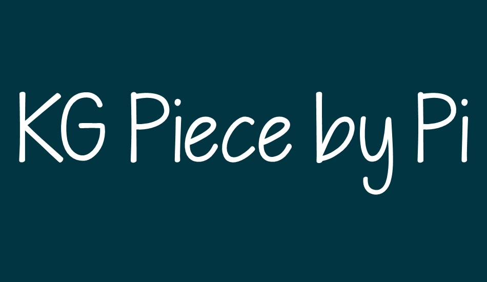 kg-piece-by-piece font big