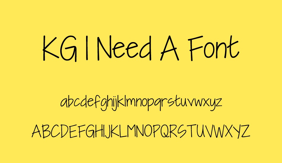 kg-ı-need-a-font font