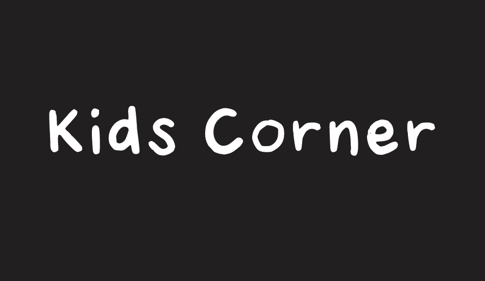 kids-corner font big