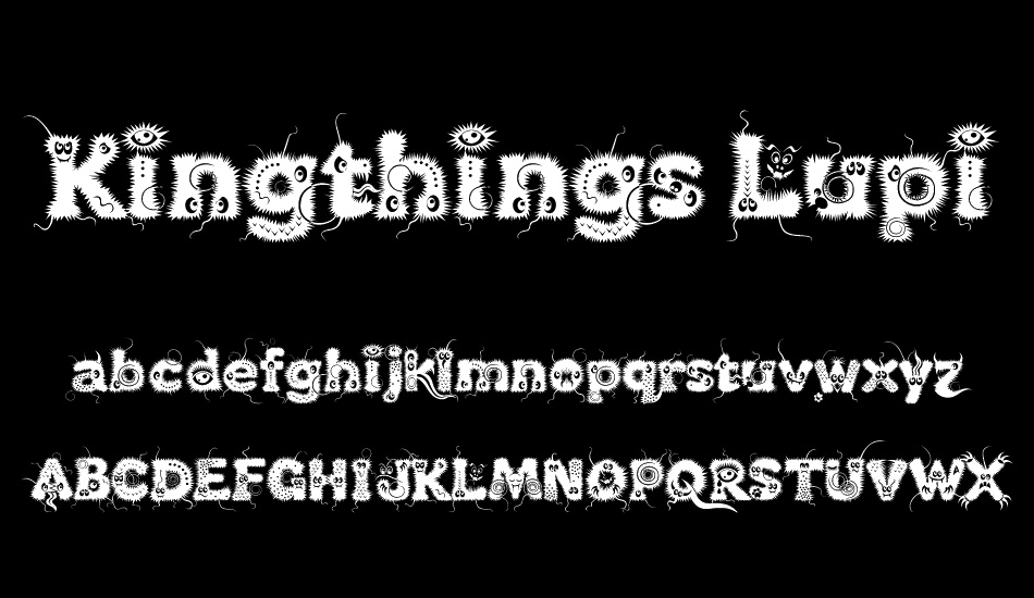 kingthings-lupine font