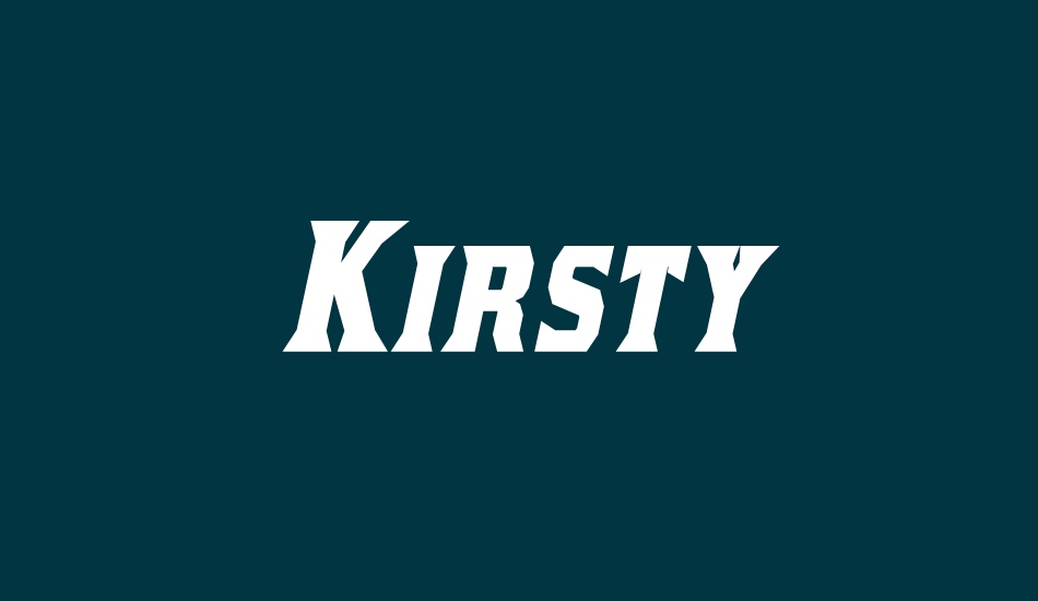 kirsty font big